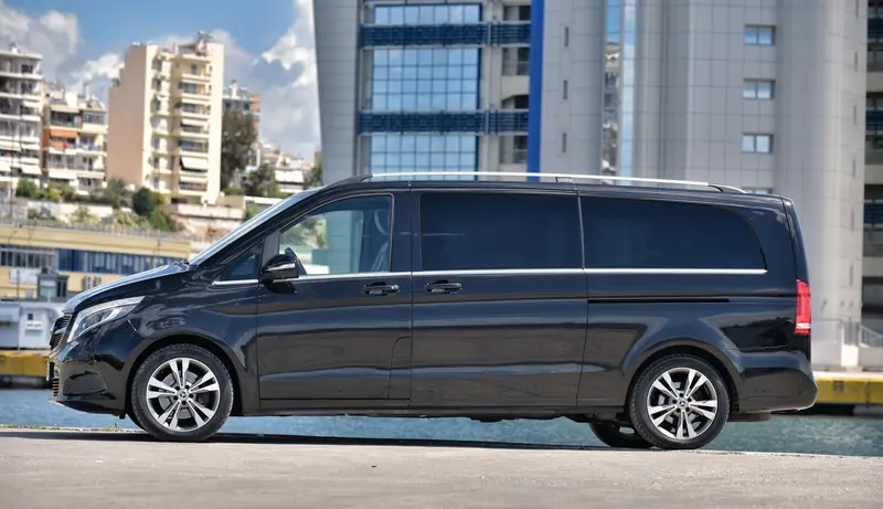 Mercedes V-Class Black Interior